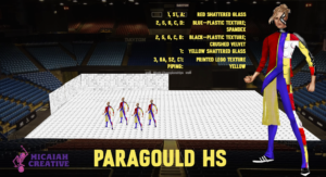 Paragould Indoor 2025 Set Sketch